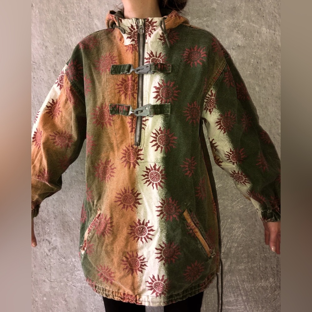Europa Indie Hippie Bohemian Hoodie Windbreaker Jacket
